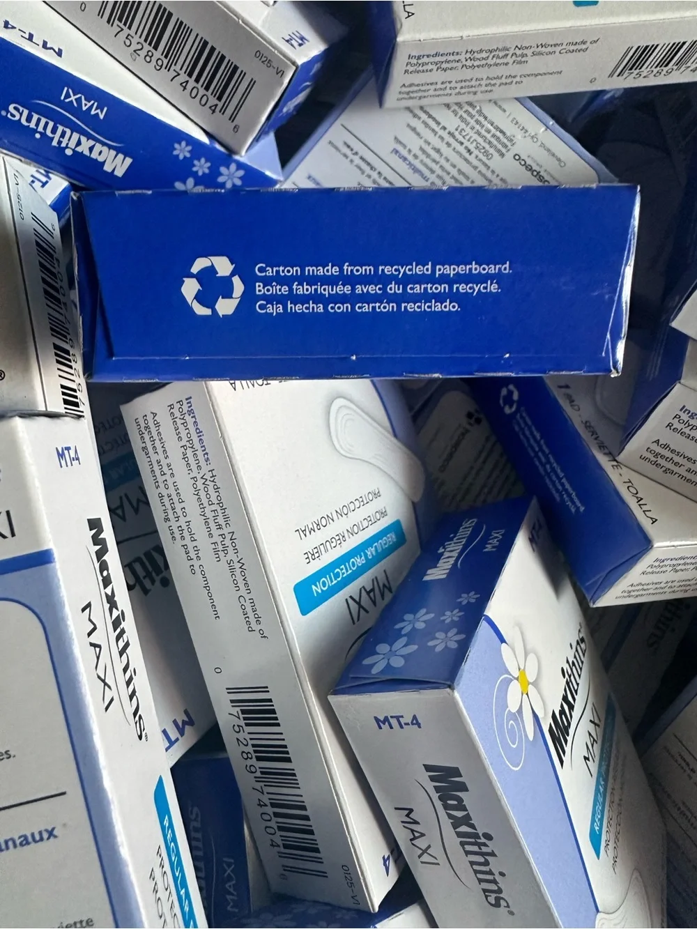 Maxithins Maxi Absorbent Pads - Individual Boxes (Lot)